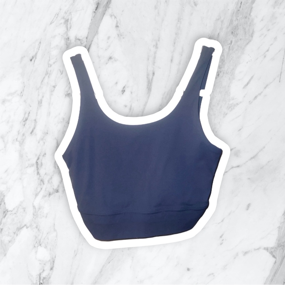 Small Blue Nike Crop Top
